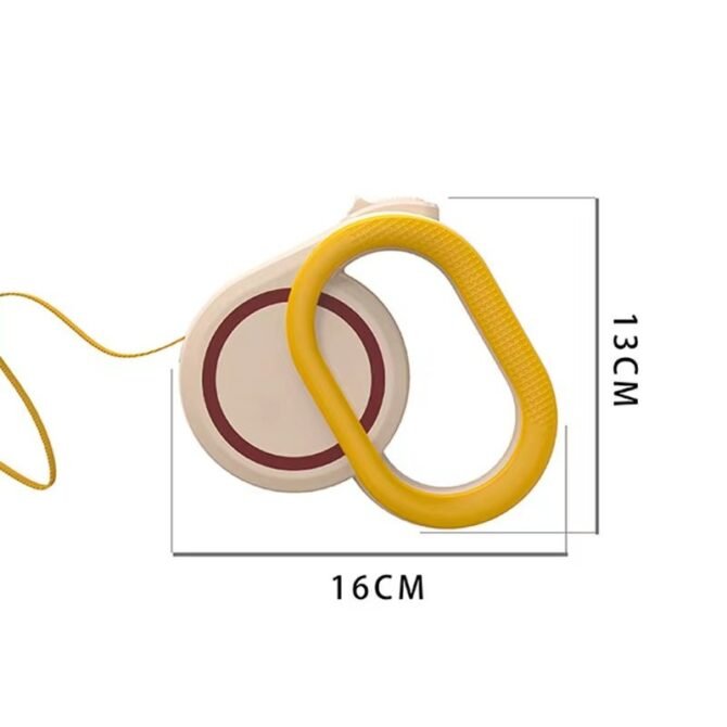 Automatic extension and contraction of traction rope