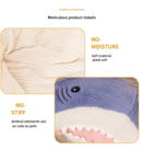 2024 new cute great white shark shaped pet bed for autumn and winter