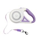 LED luminous dog leash, pet automatic traction leash, retractable dog walking leash, dog leash, dog supplies leash