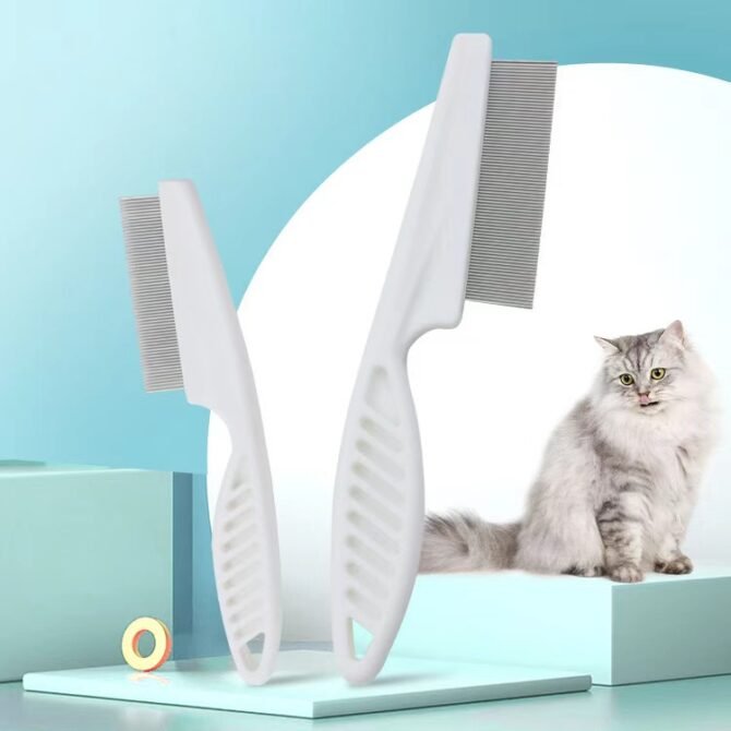 Pet flea removal beauty comb