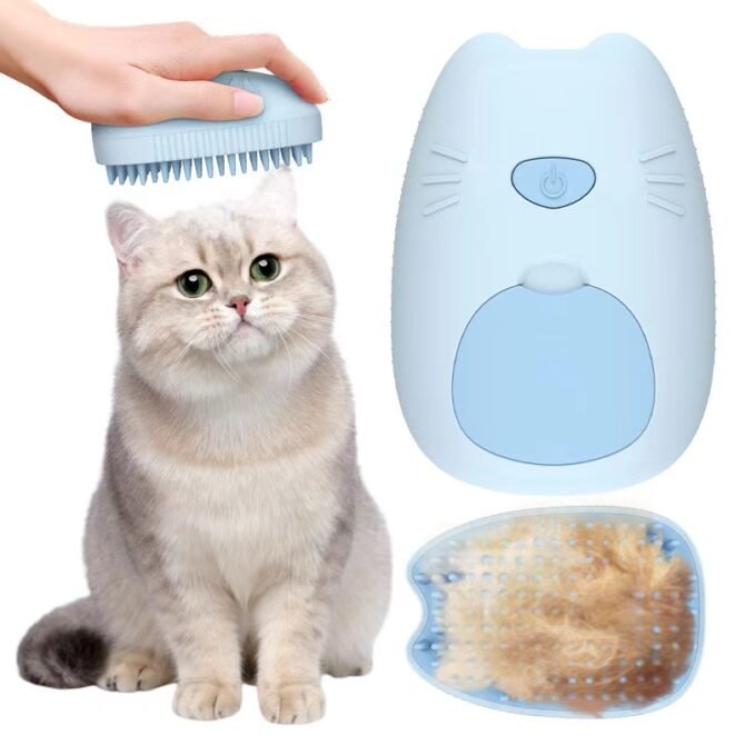 Pet spray comb cleaning massage to float brush comb