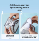 Sandwich, breathable chest strap, suitable for all seasons, be careful of pets when going out