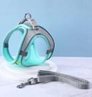 Pet outdoor chest harness traction rope, high-quality reflective dog walking rope, cat traction rope