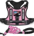 New Chest Strap Explosion proof Shock Absorber Traction Belt Night Vision Reflective Pet