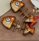 Cat toy fish bone simulation fish grinding toy