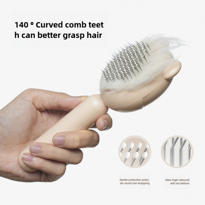 Pet comb, needle comb, hair removal, massage, comb arrangement