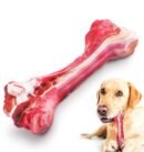 Pet Bone Toy Chewing Dog Bite Simulation Rubber Interactive Toy Grinding Rubber Bone Toy