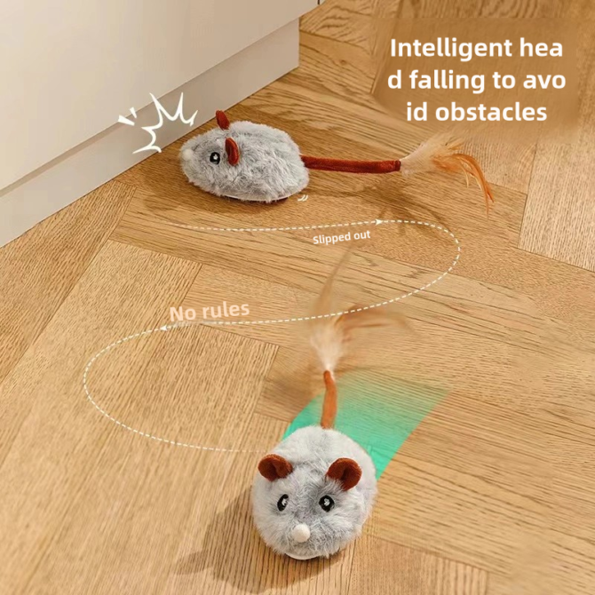 Cat toys for self entertainment, intelligent electric and cat products with automatic cat teasing function