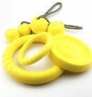 Pet toy ball, dog floating frisbee, bite resistant and grinding resistant pet ball