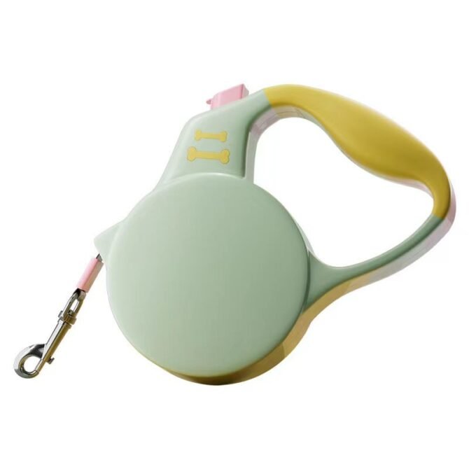 Pet leash, automatic retractable dog walking rope, small and medium-sized dog chest harness, teddy pet supplies