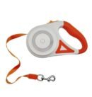 LED luminous dog leash, pet automatic traction leash, retractable dog walking leash, dog leash, dog supplies leash
