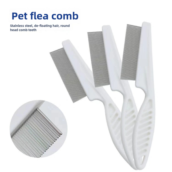 Pet flea removal beauty comb