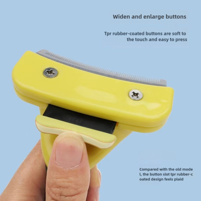 Pet grooming knife, thinning and removing floating hair comb