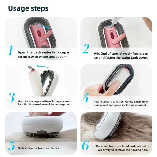 Pet with Gravity Water Tank Cat to Remove Floating Hair