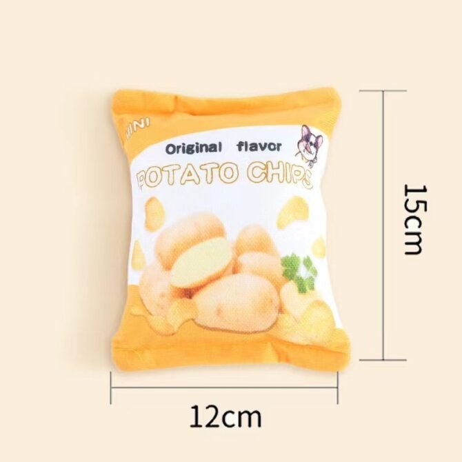 Pet paper toys, dog toys, pet voice plush toys, fruit chips, poker, bite resistant and grinding supplies