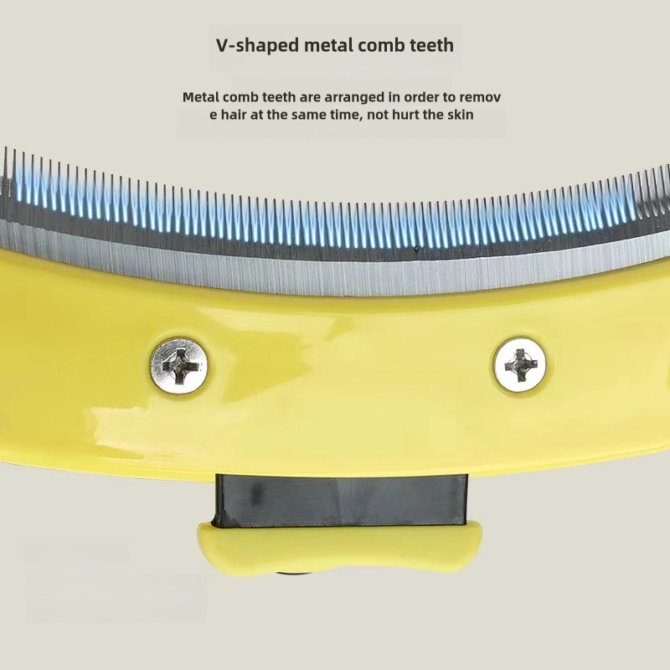 Pet grooming knife, thinning and removing floating hair comb
