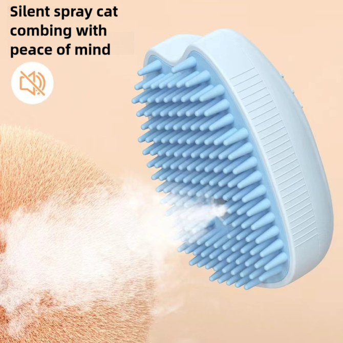 Pet spray comb cleaning massage to float brush comb