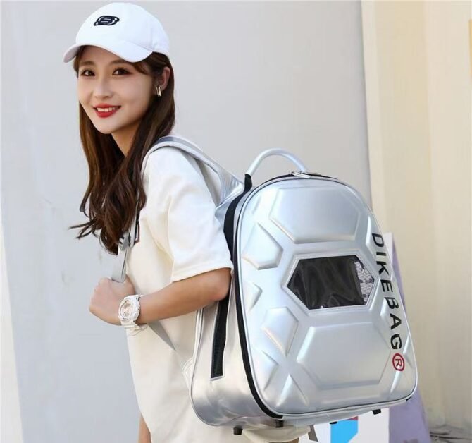 Cat backpack, pet cat bag can be customized with logo