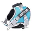 Explosion proof neck collar, large dog traction, P-rope vest style dog chest harness