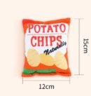 Pet paper toys, dog toys, pet voice plush toys, fruit chips, poker, bite resistant and grinding supplies