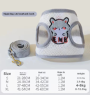 Sandwich, breathable chest strap, suitable for all seasons, be careful of pets when going out