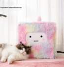 Fully enclosed, removable washable cat house, double-layer cat and dog warm pet nest