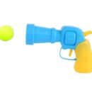 Plush ball firing gun, cat toy, silent and silent. Plush ball, elastic and bite resistant