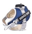 Explosion proof neck collar, large dog traction, P-rope vest style dog chest harness