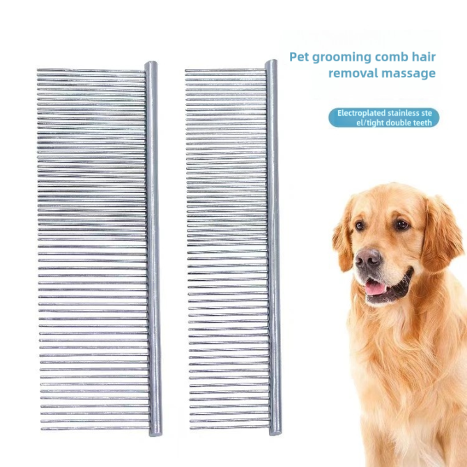 Pet stainless steel comb comb
