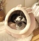 Semi closed package winter warm pet nest