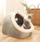 Semi closed package winter warm pet nest