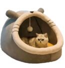 Semi closed package winter warm pet nest