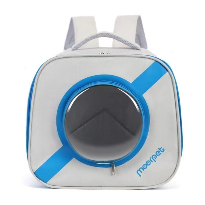 Pet backpack foldable large capacity UFO bag