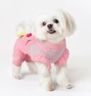Dog clothing Spring and Autumn style with drawstring buckle overalls