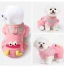 Dog clothing Spring and Autumn style with drawstring buckle overalls