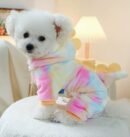 Pet clothing, small dog clothing, autumn and winter thick and warm